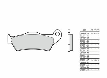 Moto Guzzi Stelvio 1200 [Brembo] - pastillas de freno