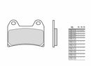 Moto Guzzi Norge 1200 [Brembo] - pastillas de freno-1