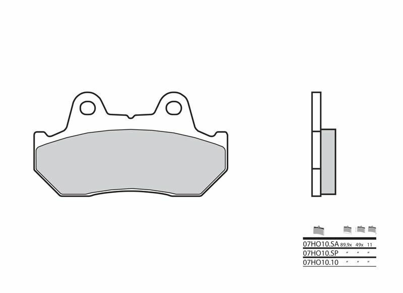 Honda CB 900 F2 Boldor [Brembo] - pastillas de freno