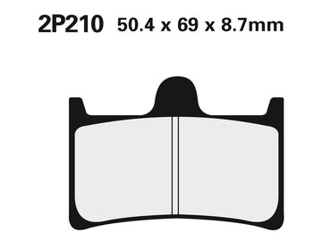 Yamaha trazer 9 GT RN76 [Nissin] - pastillas de freno