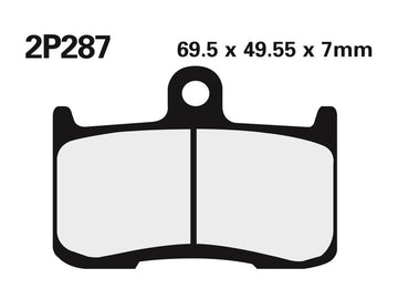 Kawasaki Z 900 ZR900F [Nissin] - pastillas de freno de metal sinter