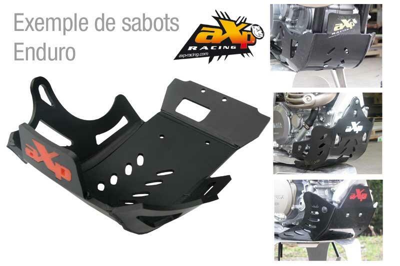 Gas Gas Ec 200 [AXP] - Protección antiempotramiento enduro - HDPE 6 mm Gas Gas
