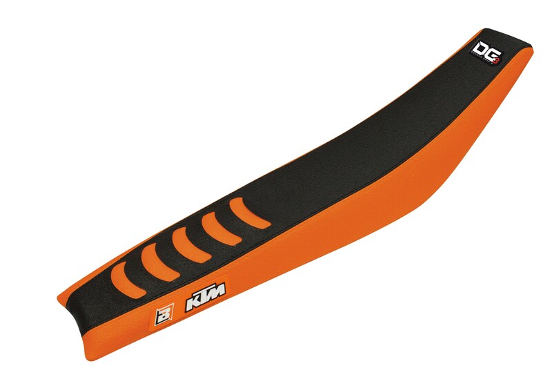 Ktm 520 Exc [BLACKBIRD] - Funda asiento Blackbird Double Grip 3 negro/naranja KTM