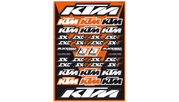 KTM ER 600 LC4 [Blackbird]-kit de pegatinas universal