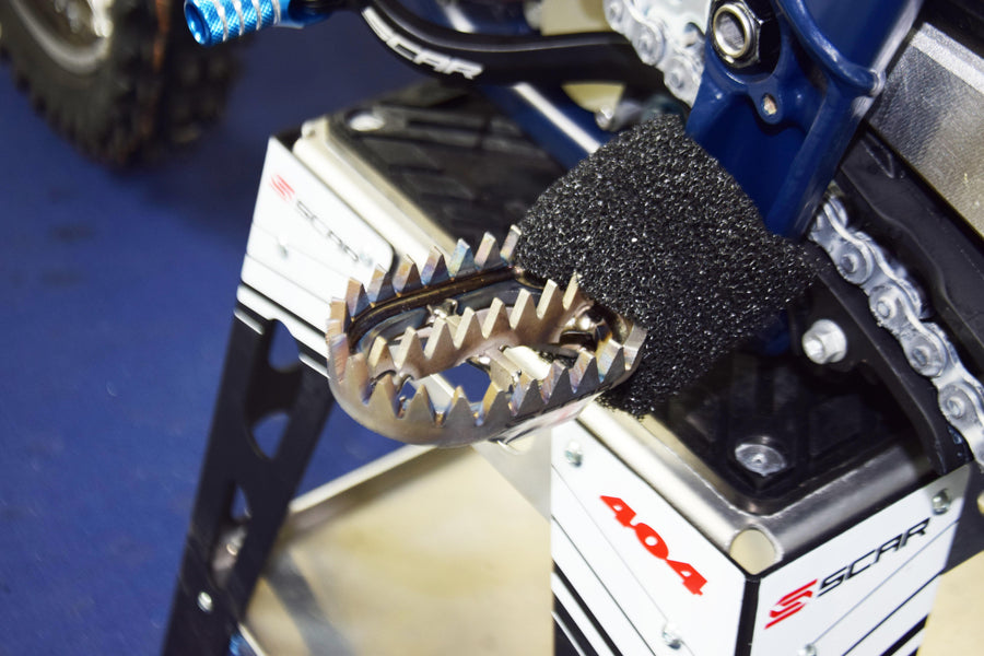 KTM 250 EXC [2017] - Titanium Fußrasten Gripper