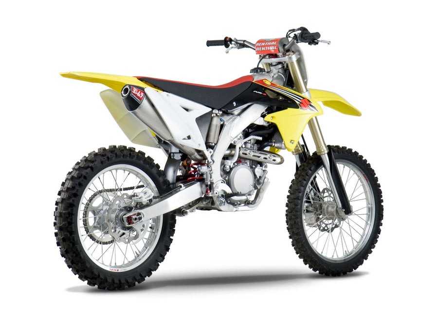 SUZUKI RM Z 450 [2008-2017] - Recambio Silenciador Yoshimura USA RS4 tapa acero inoxidable/aluminio carbono Suzuki RM-Z450