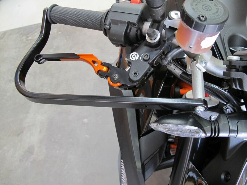 Ktm Super Duke 1290 [BARKBUSTERS] - Kit tornillería fijación dos puntos Negro KTM