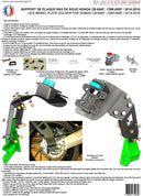 Honda CBR 650 F ABS RC74 [2014-2016] - DISEÑO DE ACCESO PORTA NÚMEROS HONDA CB650F