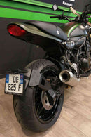 Kawasaki Z 900 Rs Se [DISEÑO DE ACCESO] - soporte de matrícula a la altura de la rueda negro Kawasaki Z900RS