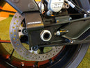 Ktm 890 Duke R [DISEÑO DE ACCESO] - soporte de matrícula a la altura de la rueda negro KTM Duke 790/890
