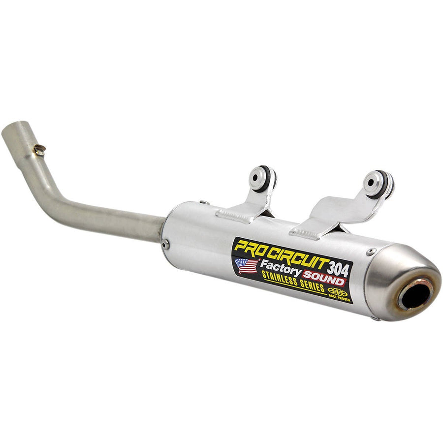 KTM 250 SX [2011-2015] - 2-Takter-Schalldämpfer 304 PRO CIRCUIT, gebürstetes Aluminium KTM EXC/SX250