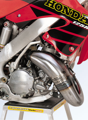Honda CR 125 R (JE 01) [2001] - Platinum Auspuff-birne vernickelt Stahl Honda CR125R