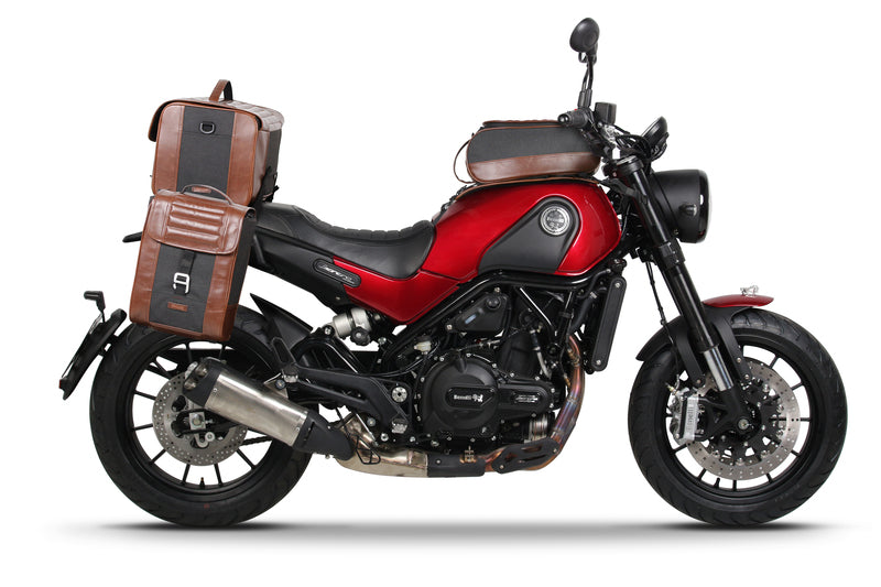 Benelli 500 500 [SHAD] - Soporte para bolsas laterales Café Racer Benelli i