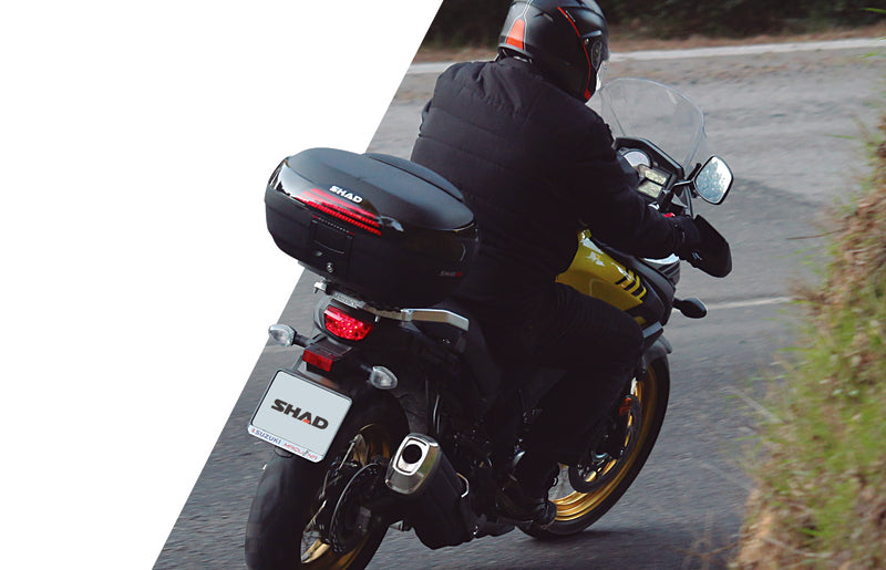 Kymco Ak 550 [SHAD] - SH46 baúl negro 6kg 46L