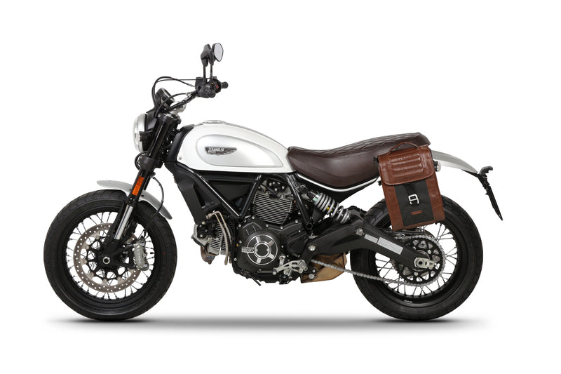 Ducati Scrambler 800 [SHAD] - Porta bolsas laterales Café Racer Ducati Scrambler