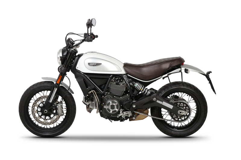 Ducati Scrambler 800 [SHAD] - Porta bolsas laterales Café Racer Ducati Scrambler