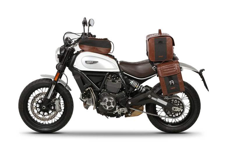 Ducati Scrambler 800 [SHAD] - Porta bolsas laterales Café Racer Ducati Scrambler