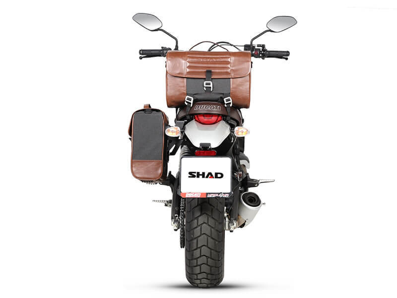 Ducati Scrambler 800 [SHAD] - Porta bolsas laterales Café Racer Ducati Scrambler