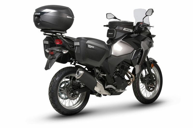 Kawasaki Versys 300 [SHAD] - Sistema de montaje 3P (lateral) - Kawasaki