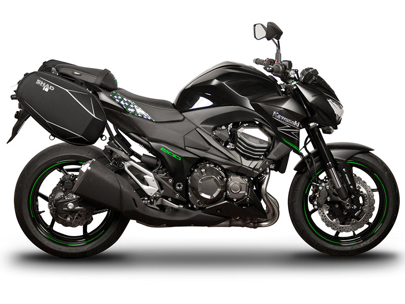 Kawasaki Z 800 [SHAD] - Soporte para bolsas laterales Kawasaki