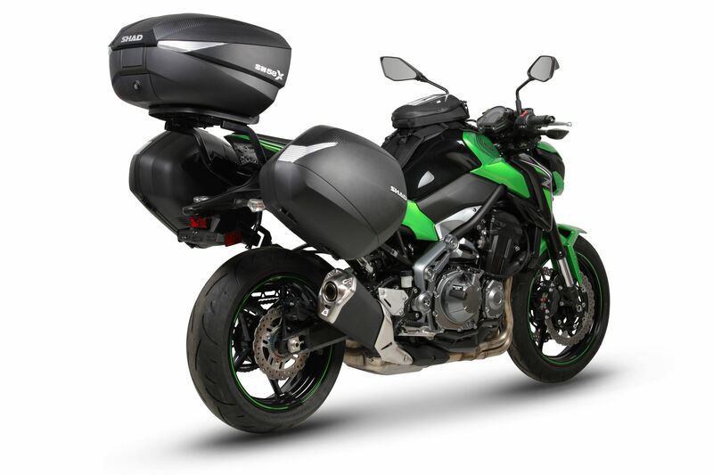 Kawasaki Z Electric [SHAD] - Sistema de montaje 3P (lateral) - Kawasaki