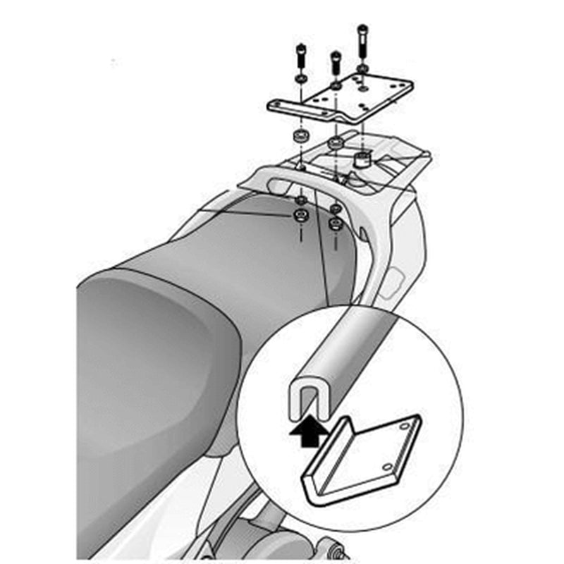 Yamaha Fjr 1300 [SHAD] - Kit de montaje Top Master - Yamaha