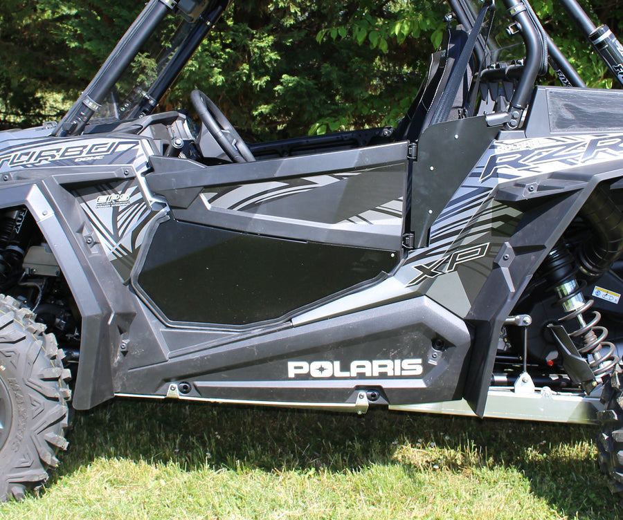 Polaris RZR 1000 XP Turbo EPS [2016-2017] - Paneles inferiores de puerta de aluminio - Negro Polaris RZR1000