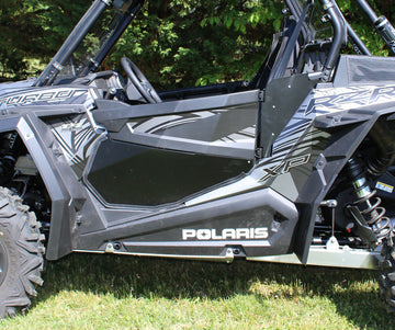 POLARIS RZR XP 1000 TURBO [2019-2021] - Aluminium Türverkleidungen unten - Schwarz Polaris RZR1000