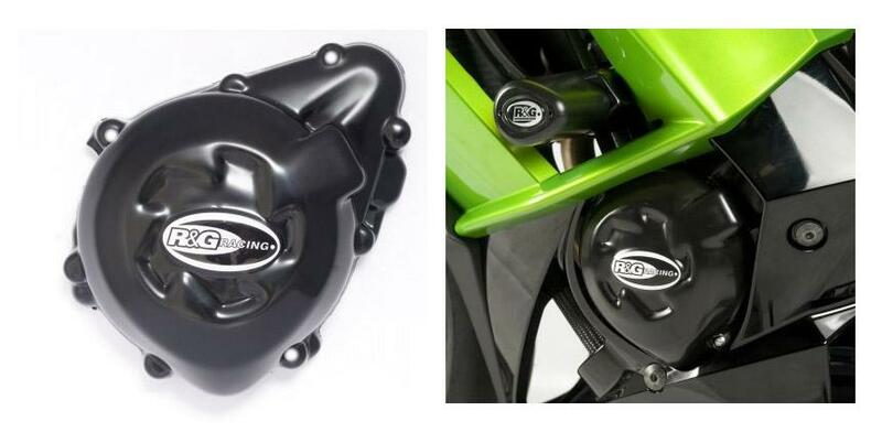 Kawasaki Z 1000 ABS R EDITION ZR1000J [2017-2019] - Protector Tapa Cárter Izquierdo Negro Kawasaki Z1000/SX