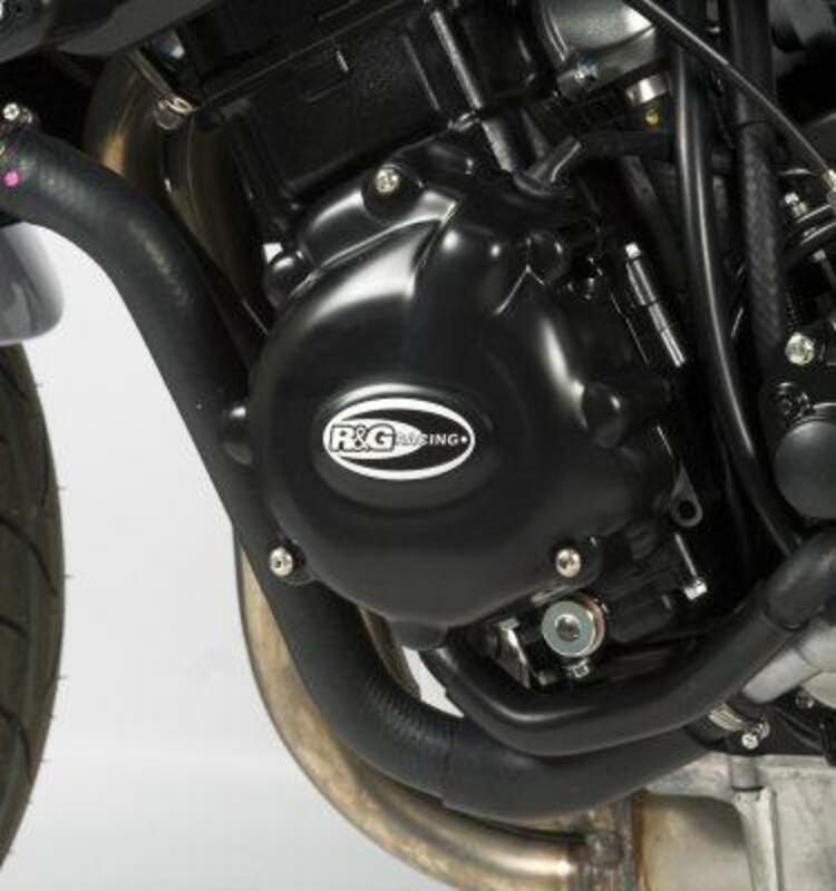 Suzuki GSR 600 ABS [2007-2010] - Protector Tapa Carter Izquierdo Negro Suzuki GSR600/750
