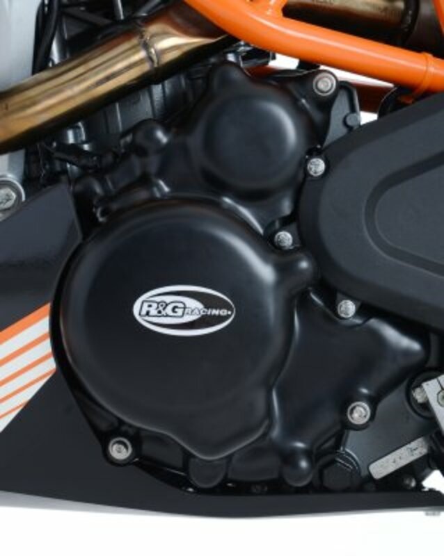 Ktm 390 DUKE ABS [2013-2015] - Protector Tapa Cárter Izquierdo Motor Negro KTM 390 Duke