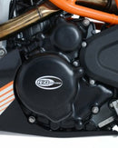 Ktm 390 DUKE ABS [2013-2015] - Protector Tapa Cárter Izquierdo Motor Negro KTM 390 Duke