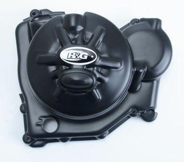 Aprilia RSV4 FACTORY APRC SE [2011] - Protector Tapa Cárter Izquierdo Tipo Race Negro Aprilia RSV4