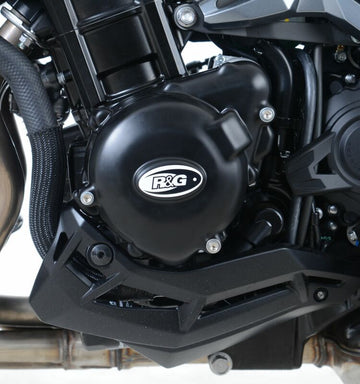 Kawasaki Z 900 ABS ZR900B [2017-2019] - Protector Tapa Cárter Izquierdo Negro Kawasaki Z900