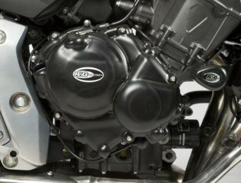 Honda CB 600 F HORNET PC41 [2008-2013] - Protección tapa cárter derecha negra Honda CB600F