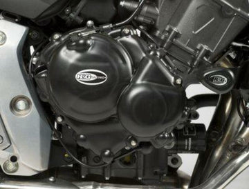 Honda CB 600 F HORNET PC41 [2008-2013] - Protección tapa cárter derecha negra Honda CB600F