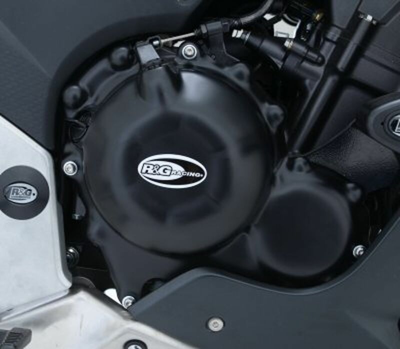 Honda CBR 500 R ABS PC57 [2017-2019] - Set Protectores Tapa Cárter Motor Negro Honda CB500F/CBR500R