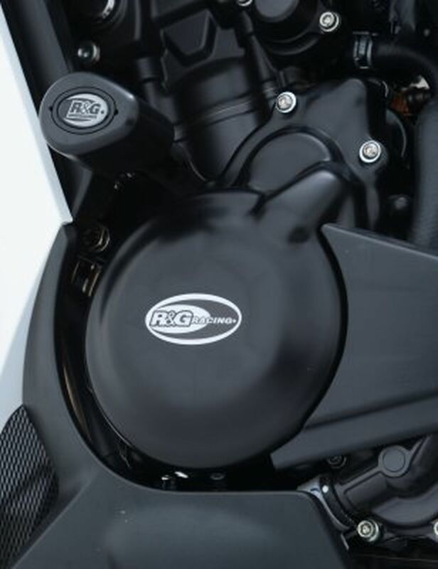 Honda CB 500 F ABS PC58 [2017-2019] - Set Protectores Tapa Cárter Motor Negro Honda CB500F/CBR500R