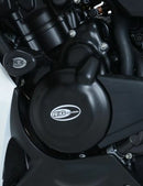Honda CB 500 F PC45 [2013-2015] - Set Protectores Tapa Cárter Motor Negro Honda CB500F/CBR500R