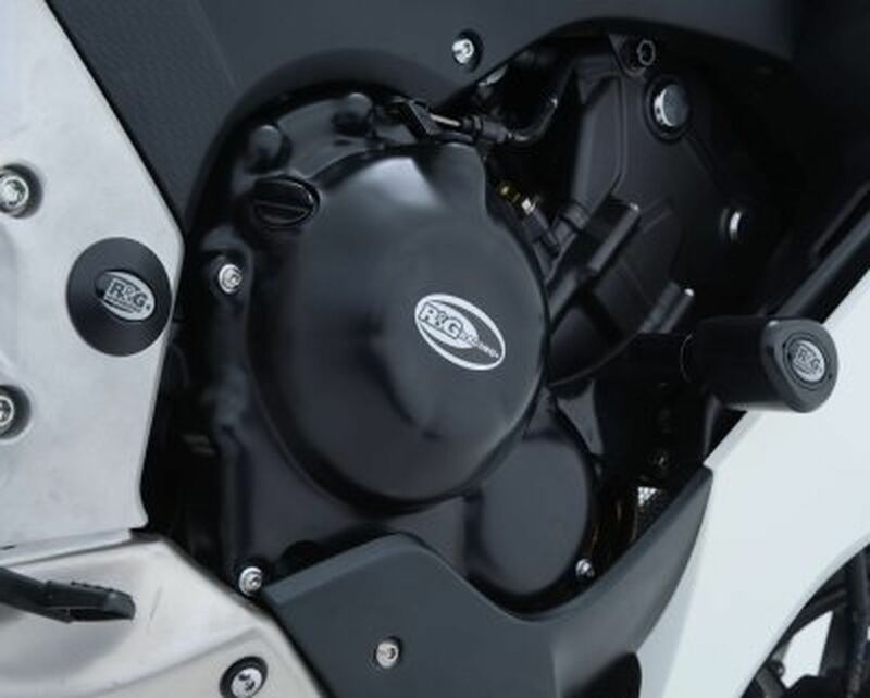 Honda CBR 500 R PC44 [2013-2015] - Set Protectores Tapa Cárter Motor Negro Honda CB500F/CBR500R