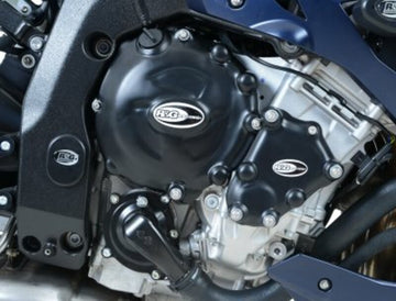Bmw S 1000 RR 0524 [2012-2014] - Juego de protecciones tapa cárter motor negro BMW HP4/S1000R/RR