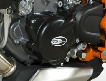 Husqvarna 701 SUPERMOTO [2016-2024] - Protector Tapa Cárter Izquierdo Negro KTM/Husqvarna