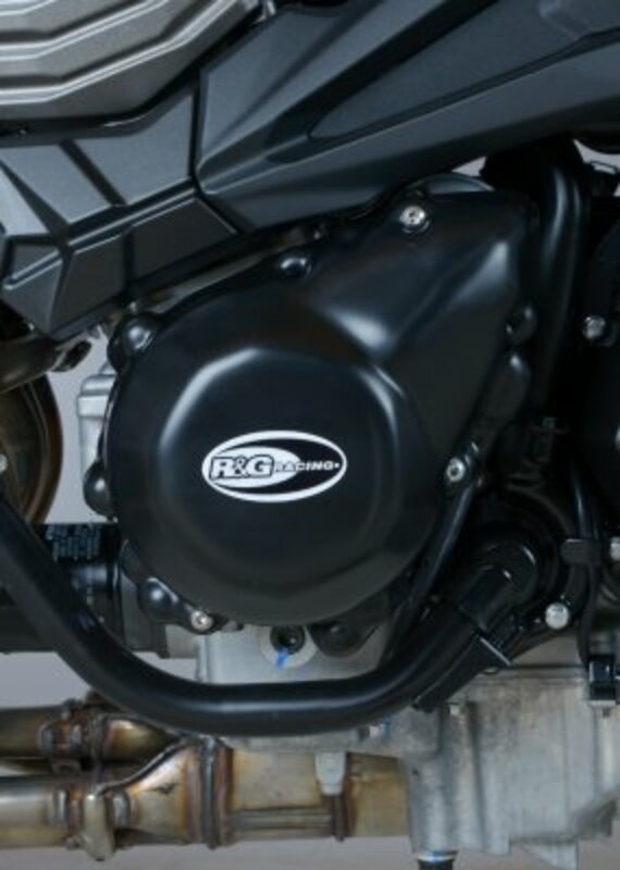 Kawasaki Z 800 E VERSION ABS Z800D [2013-2016] - Tapa Protección Cárter Izquierdo Negro Kawasaki Z800
