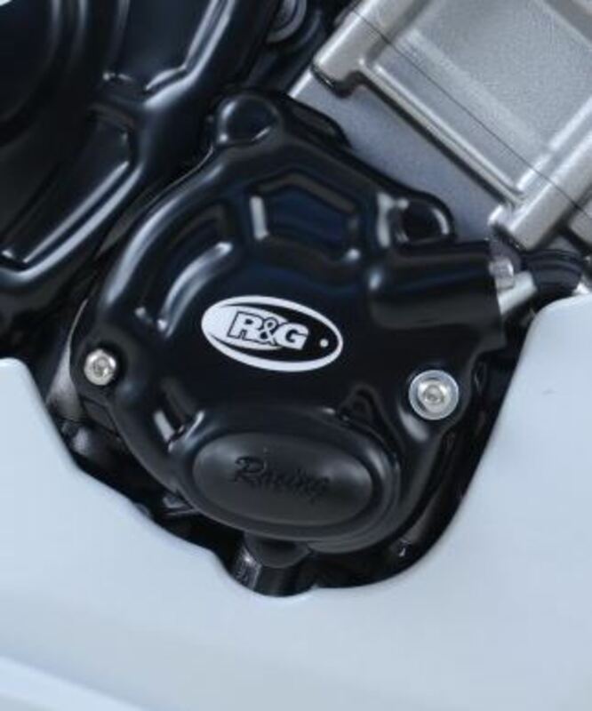 Yamaha MT-10 SP ABS RN45 [2017-2022] - Protector de cubierta de caja de motor derecho (bomba de aceite) negro Race Series Yamaha R1/R1M