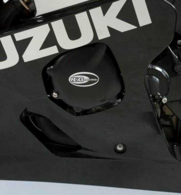 Suzuki GSX-R 600 [2004-2005] - Protector Tapa Cárter Motor Negro GSX-R600 (2 piezas)