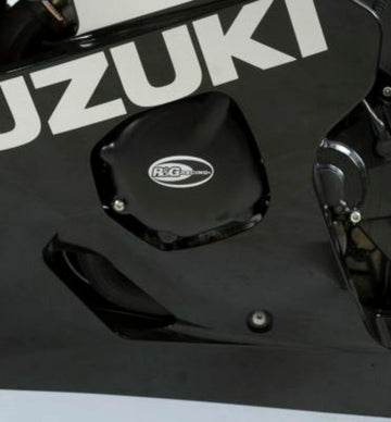 Suzuki GSX-R 600 [2004-2005] - Protector Tapa Cárter Motor Negro GSX-R600 (2 piezas)