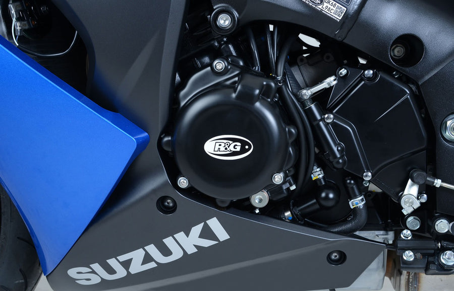 Suzuki GSX-S 950 A2 ABS [2022-2025] - Protección tapa cárter motor 3 piezas negro
