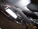 Suzuki SV 650 S ABS [2007-2012] - Aero Crash Protectors (cojinete de basculante) Negro Suzuki SV650 Full Faired
