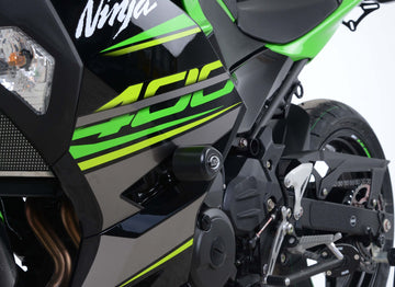 Kawasaki Z 500 [2024-2025] - Aero Sturzpad weiß Kawasaki Ninja 400/Z400