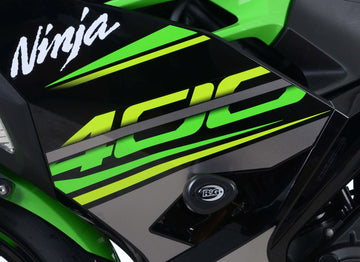Kawasaki NINJA 500 SE [2024-2025] - Aero Sturzpad weiß Kawasaki Ninja 400/Z400